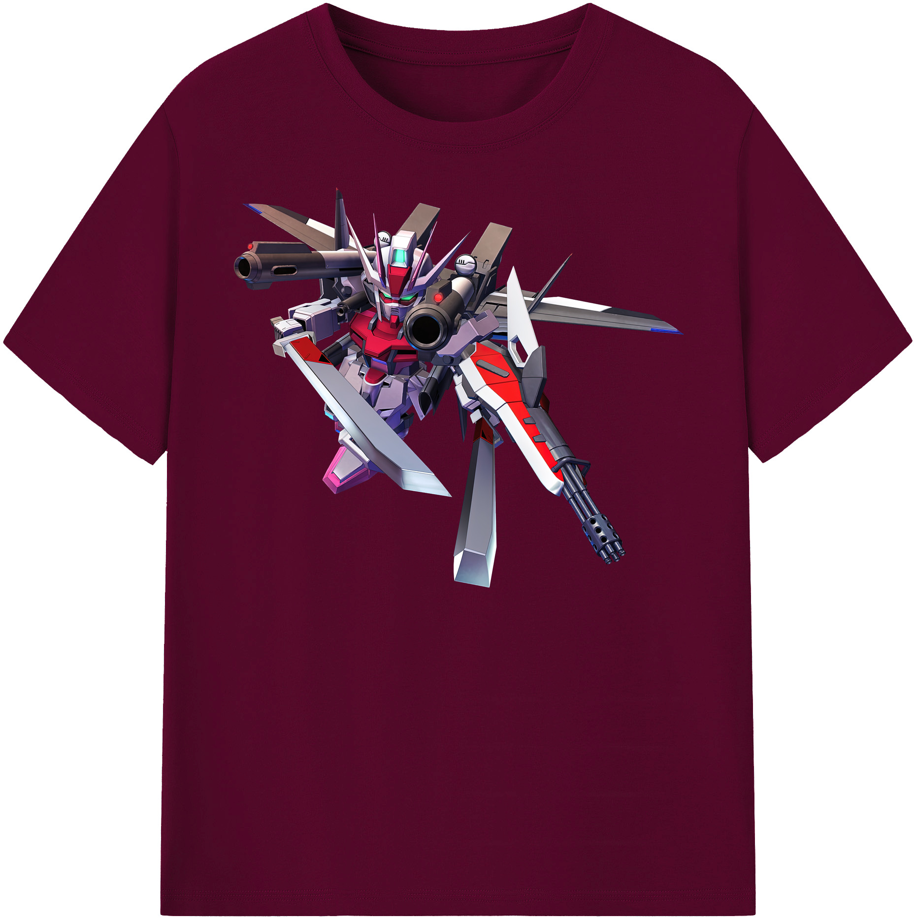 （画像用） 機動戦士ガンダム Mobile Suit Gundam レディースカジュアルプリントTシャツ（綿100％）